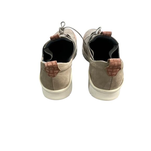 Cloud Footwear Zarina Suede Leather Lace Up Comfort Tan Shoe Women's Size EU 37 - Picture 4 of 13